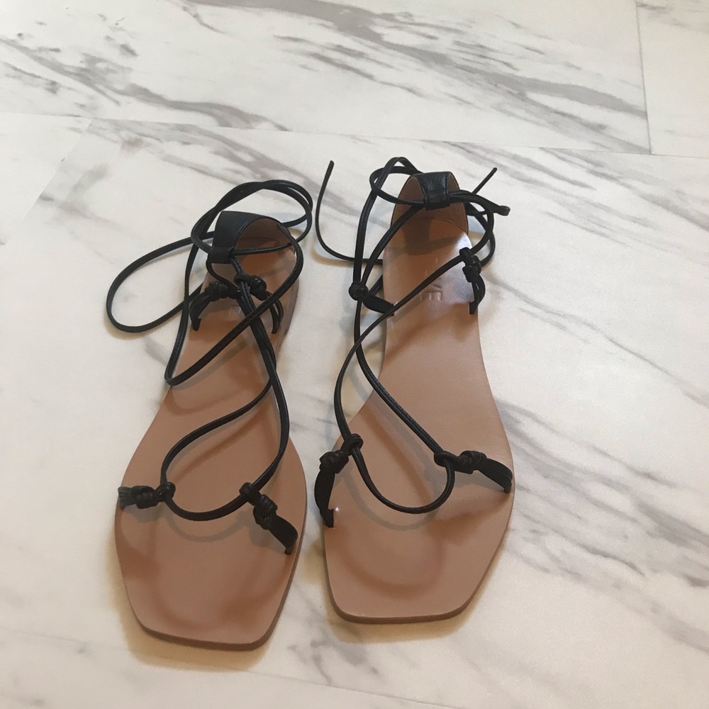 Black RAYE Omni Sandal